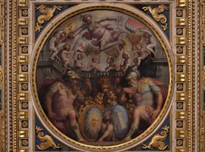 サンジョヴァンニとサンタマリアノヴェッラの四分の一の寓意 作： Giorgio Vasari